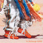 Illustration of Navajo Dancer for book: The Dance