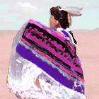 Illustration of Navajo Dancer for book: The Dance