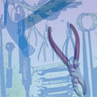 Tool Art Digital Illustration for K. Lytle Contractor Marketing Brochure